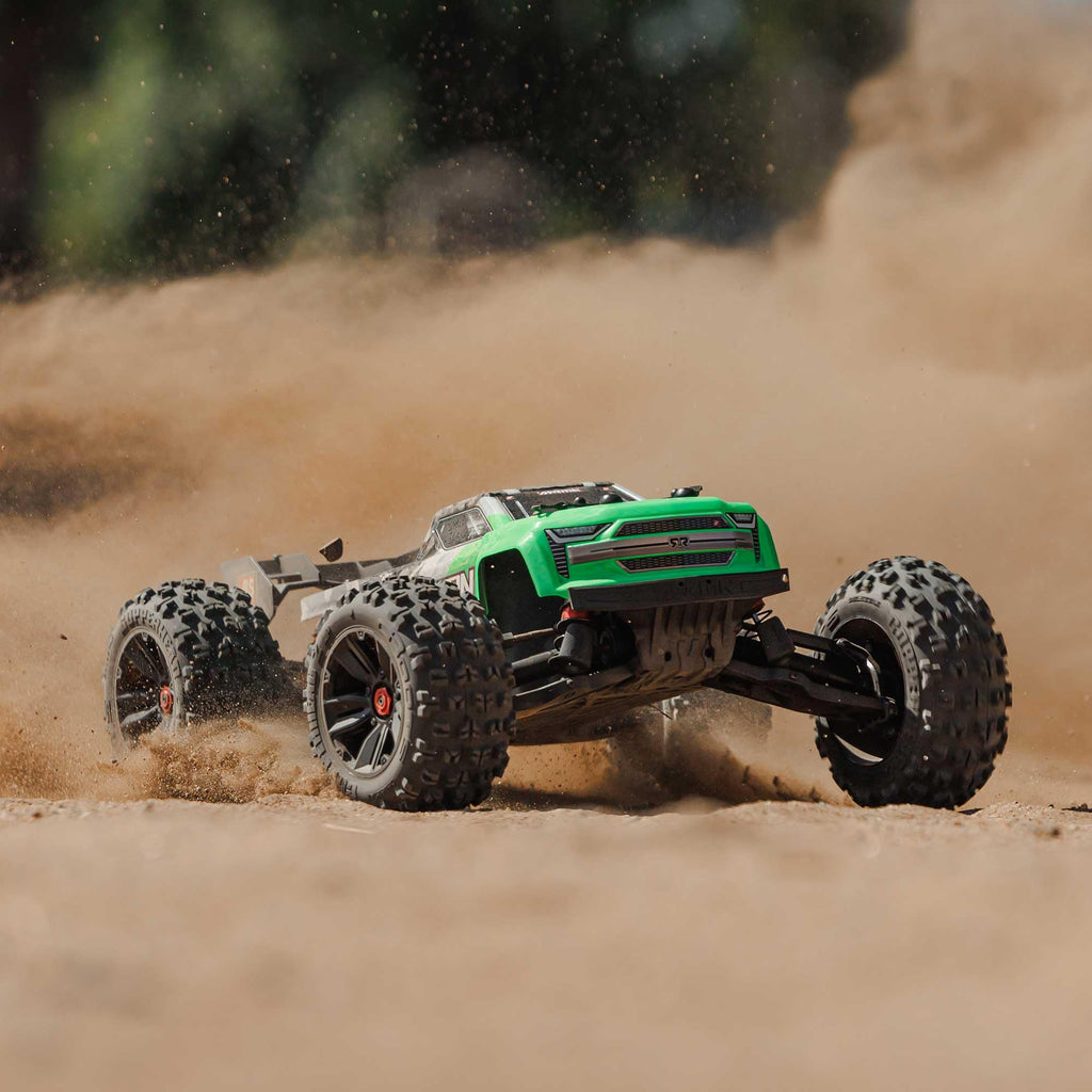 Arrma ARA4408V2T4 KRATON 4X4 4S BL 1/10TH 4WD SPEED MT (GREEN)