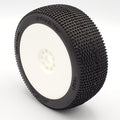 AKA 14021QRW 1:8 BUGGY P1(SPR SOFT LONG WR)EVO WHEEL PREMNT-WHT