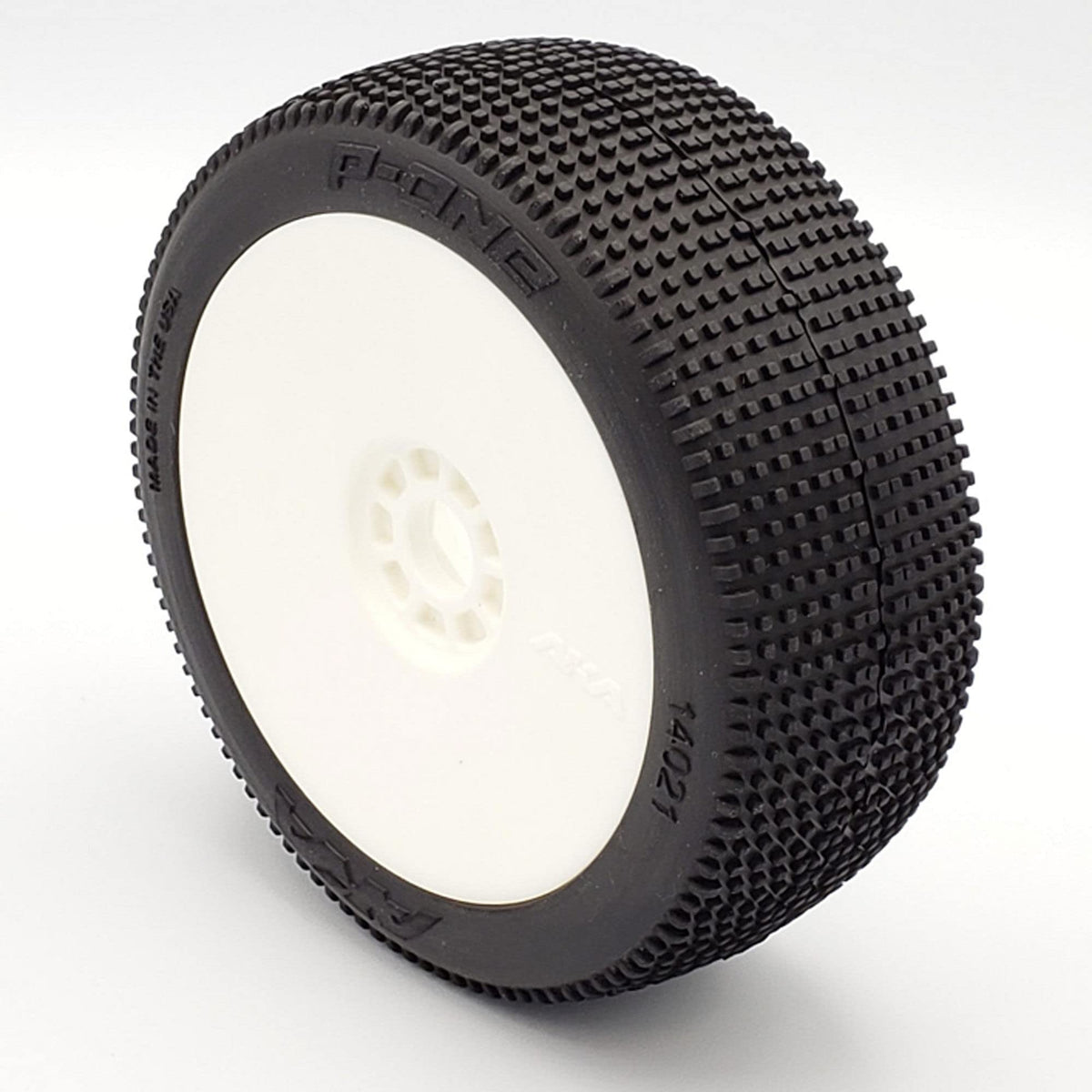 AKA 14021QRW 1:8 BUGGY P1(SPR SOFT LONG WR)EVO WHEEL PREMNT-WHT