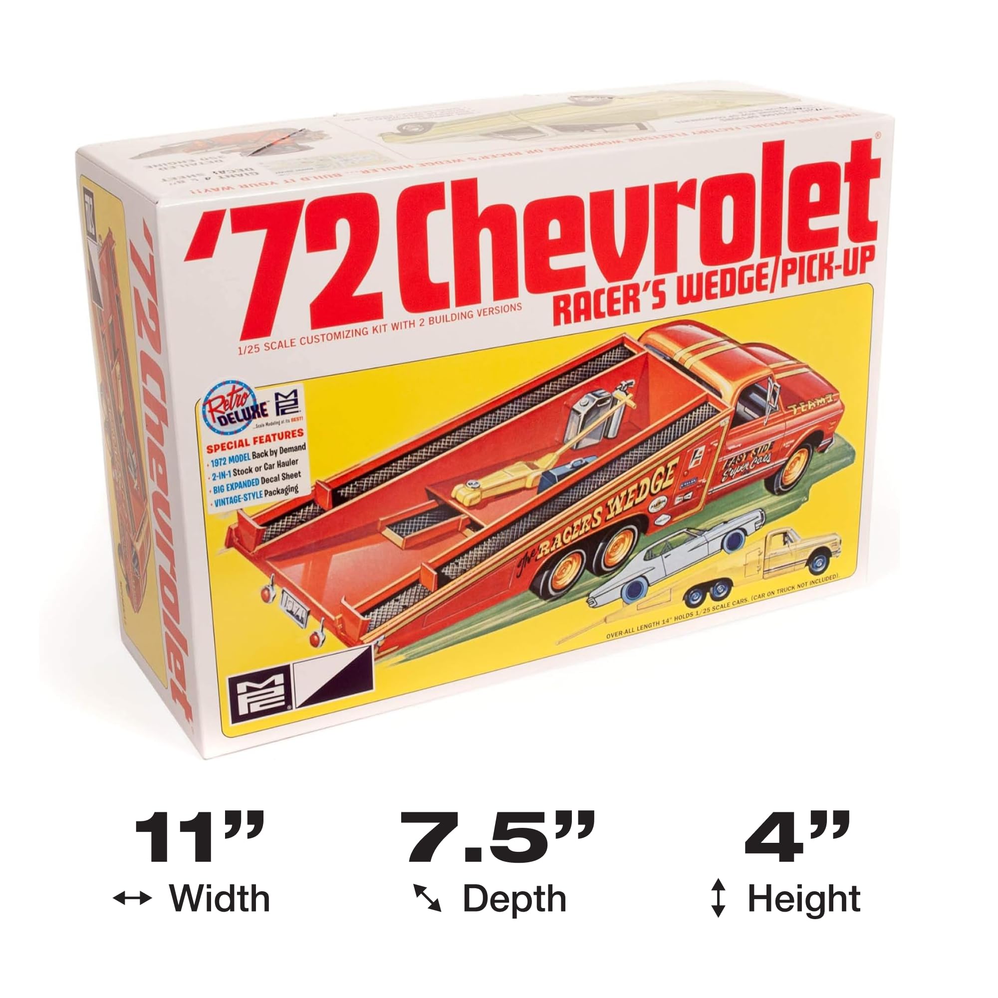 MPC 885 1/25 1972 Chevy Racer's Wedge Model Kit