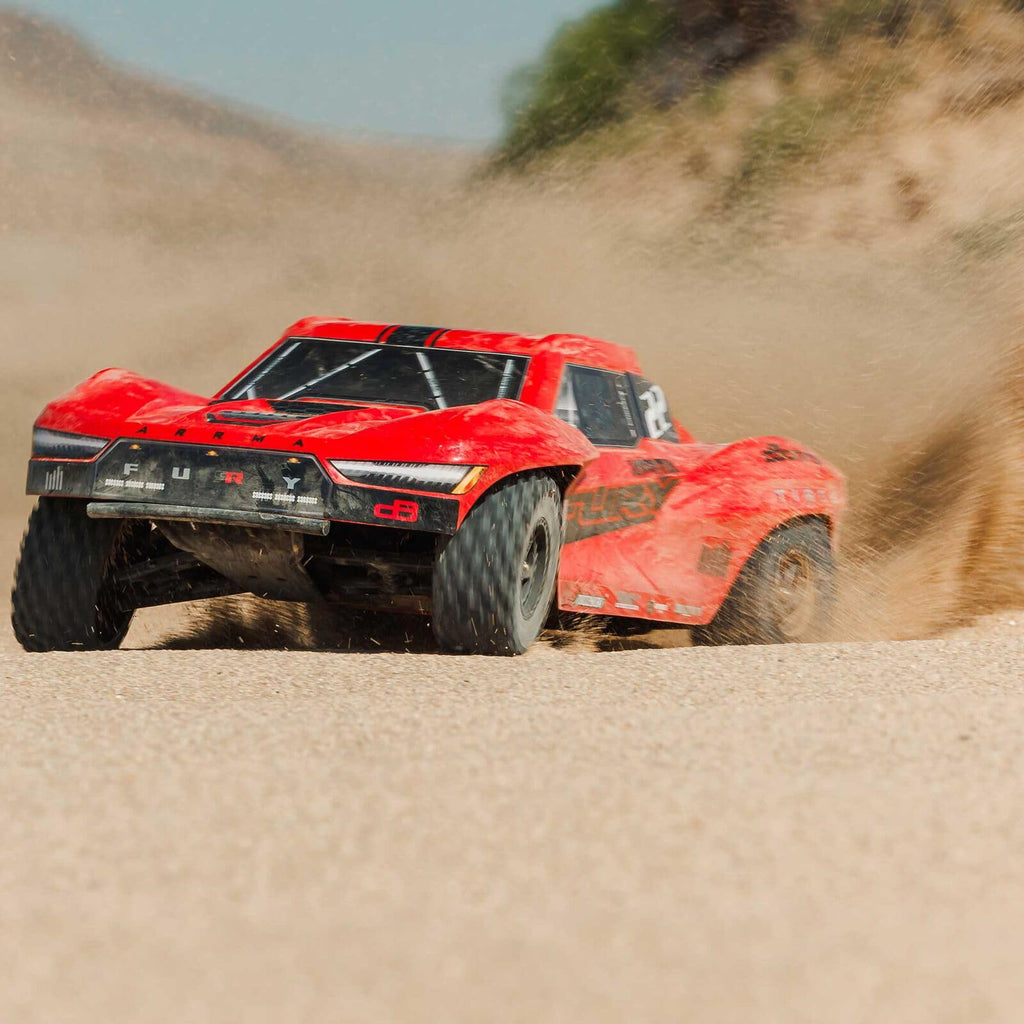 ARRMA RC Truck 1/10 Fury 2wd Short Course Truck RTR