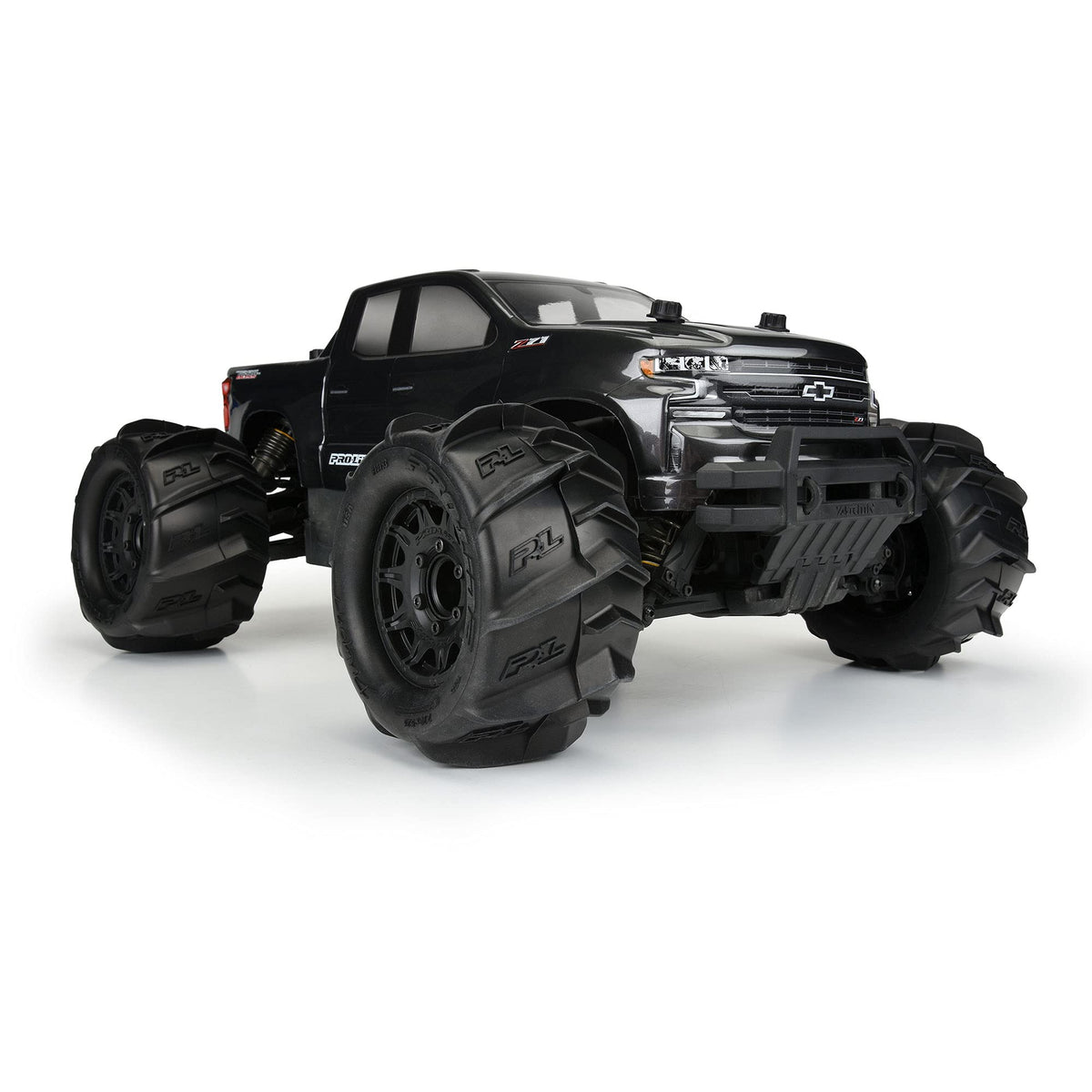 Pro-Line 1019310 Dumont 2.8" Sand/Snow MTD Raid Black Wheels F/R