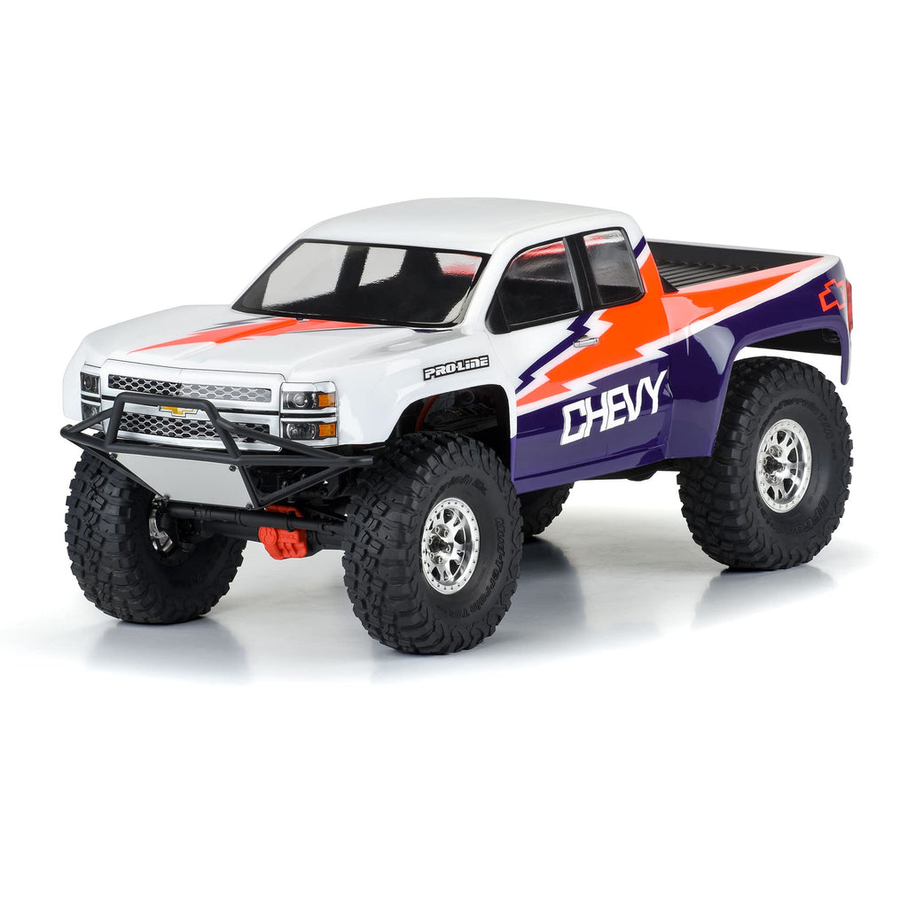 Pro-Line 360100 1/10 2015 Chevy Silverado Pre-RNR Clear Body 12.3" WB