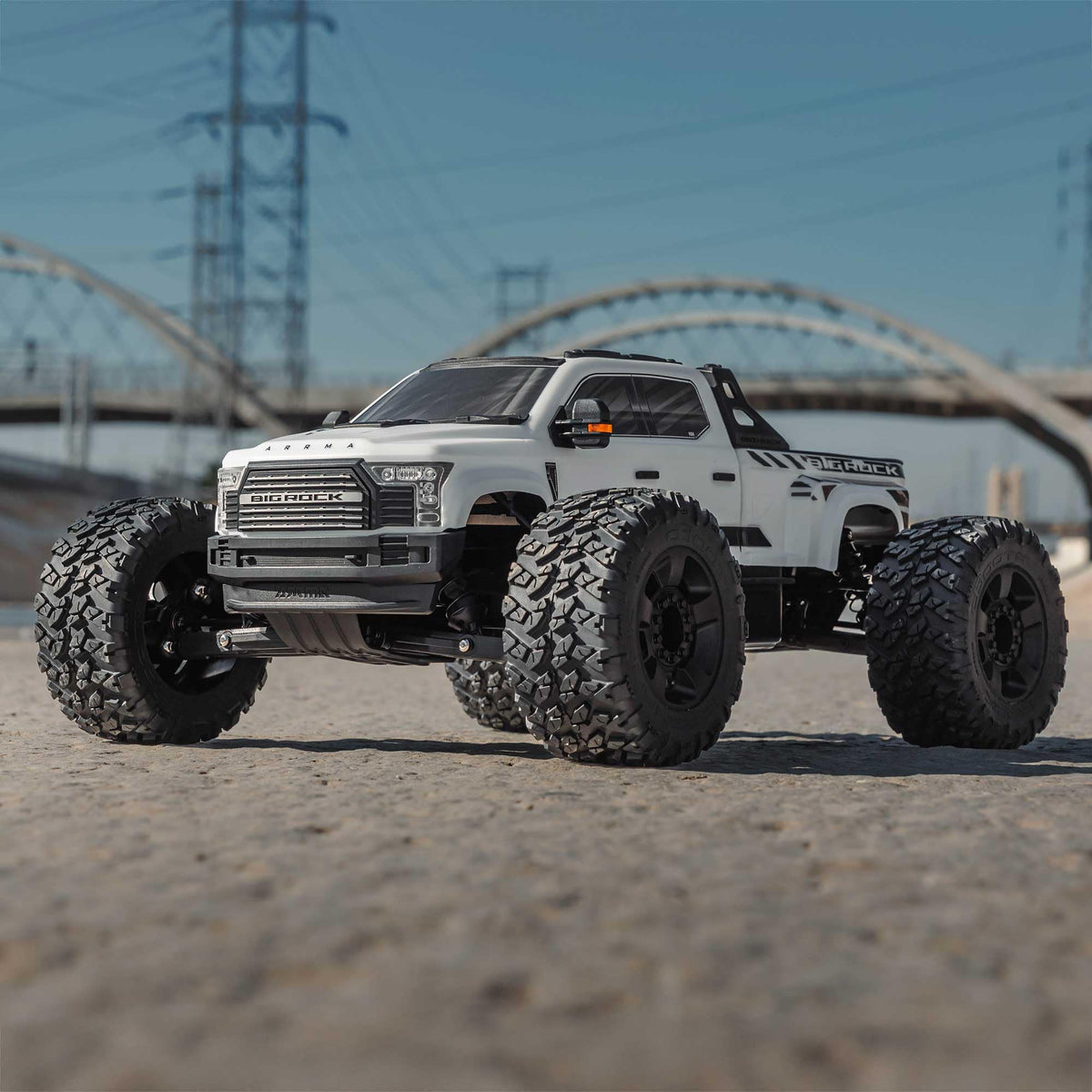 ARRMA RC Truck Big Rock 6S 4WD BLX 1/7 Monster Truck RTR
