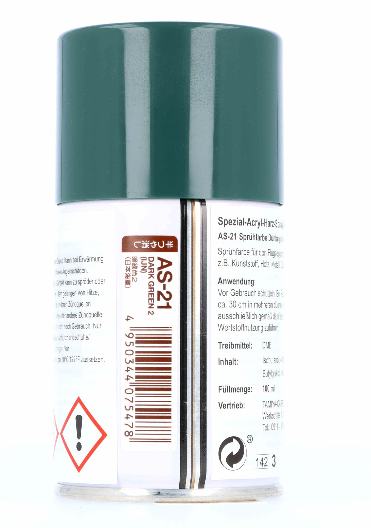 Tamiya 86521 Aircraft Spray AS-21 Dark Green 2 Acrylic