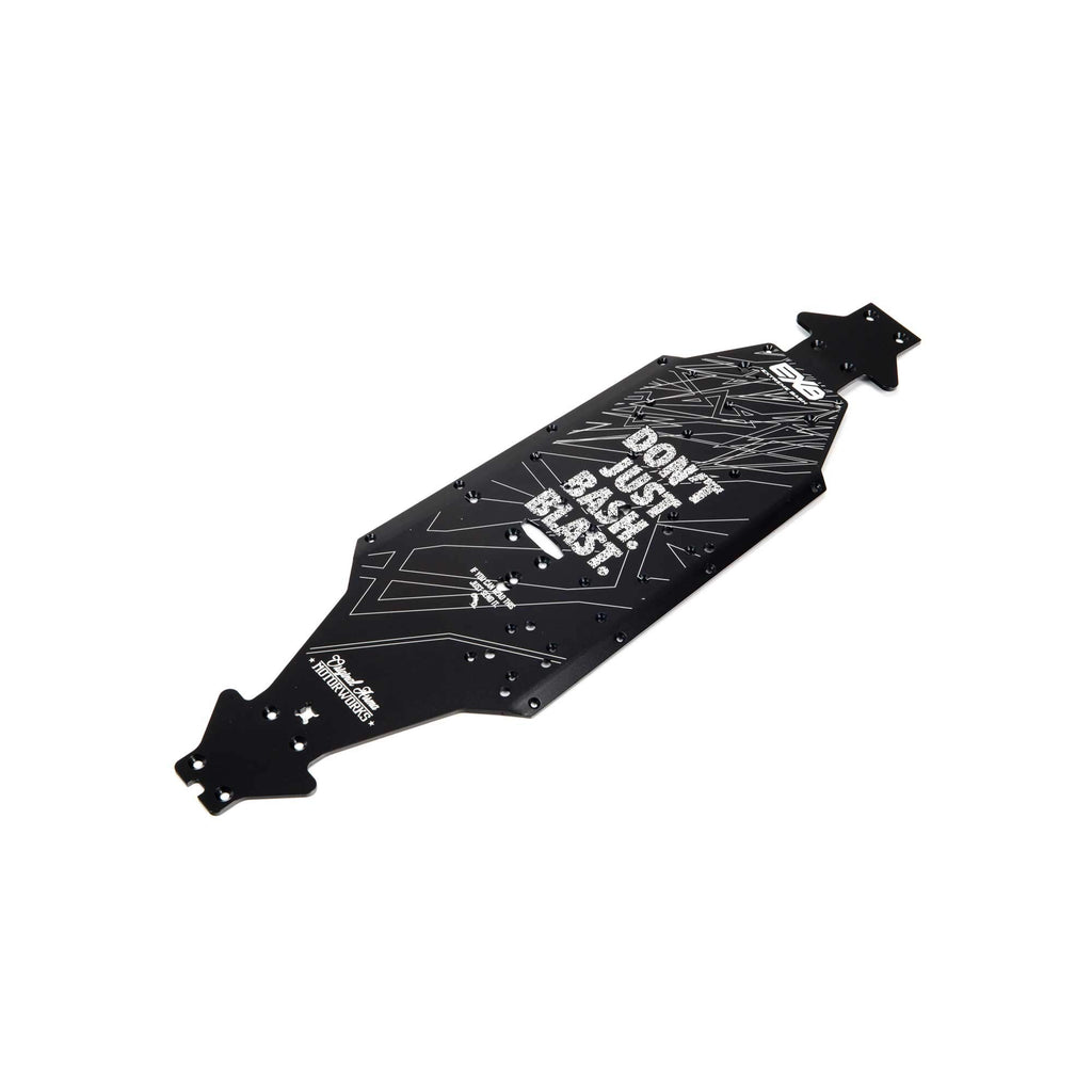 Arrma 320610 Aluminum Chassis CNC 7075 T6 XLWB Black
