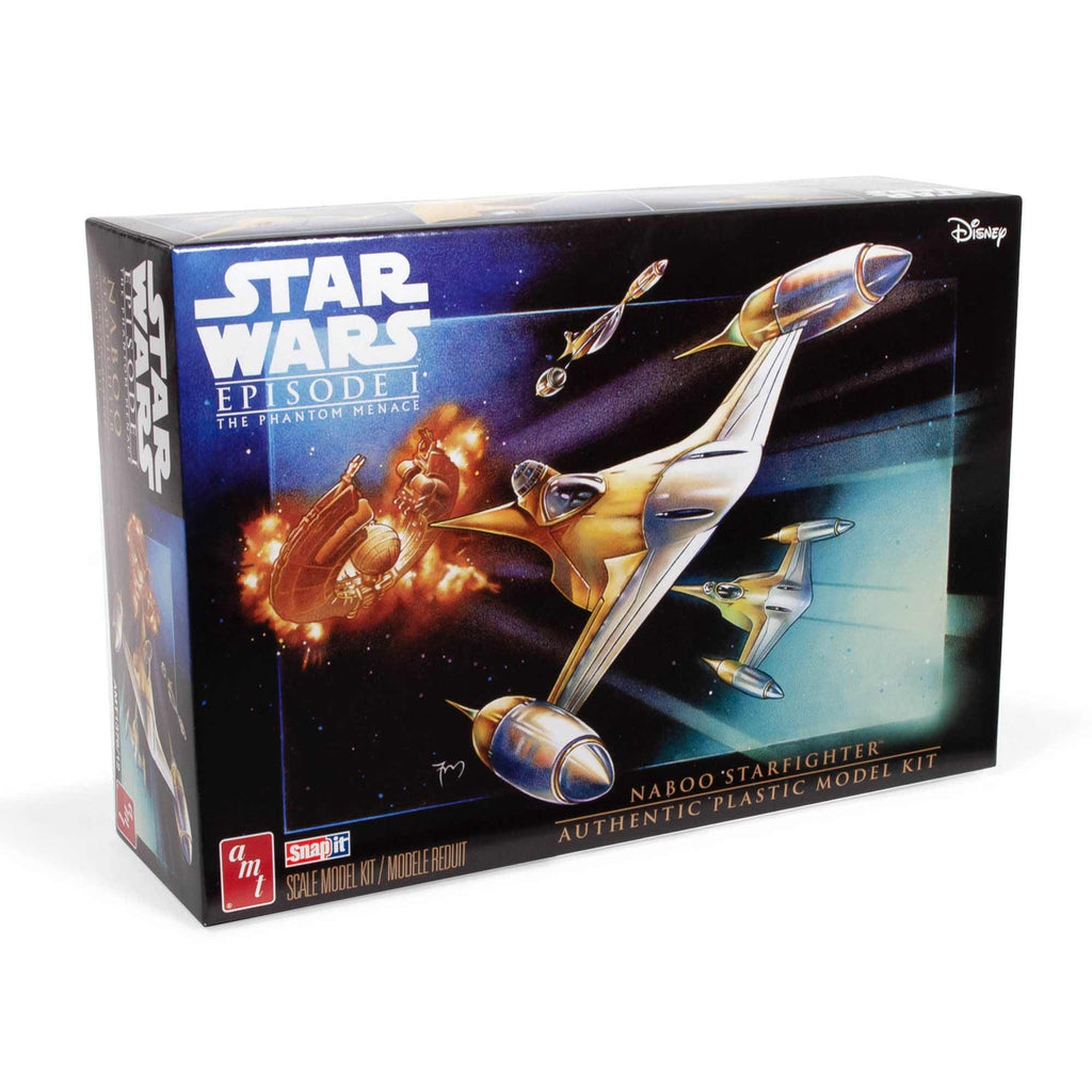 AMT 1376 Star Wars: N-1 Naboo Starfighter (Snap) 1/48