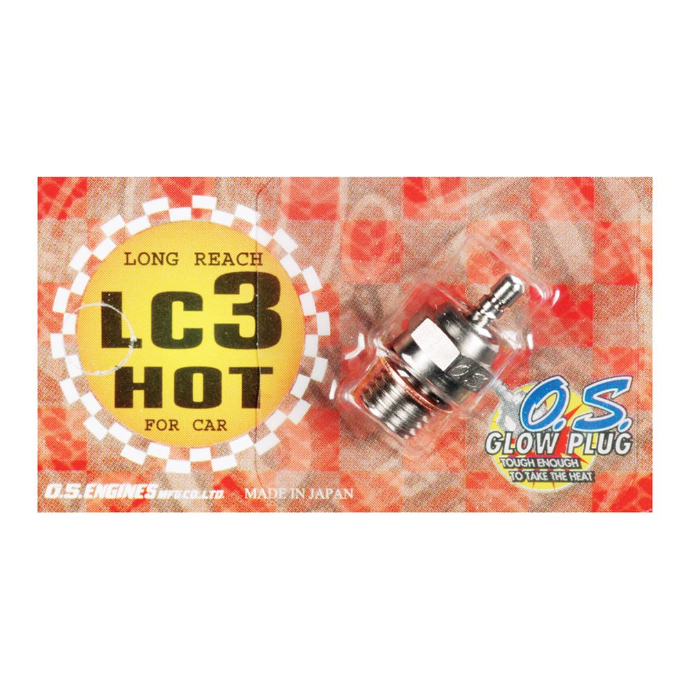 OS 71653000  .18 TM LC3 Glow Plug Hot T-Maxx