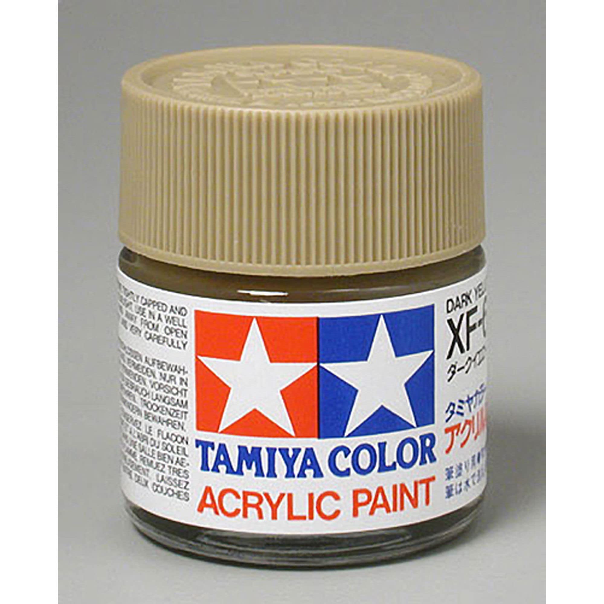 Tamiya 81360 Acrylic XF60, Flat Dark Yellow