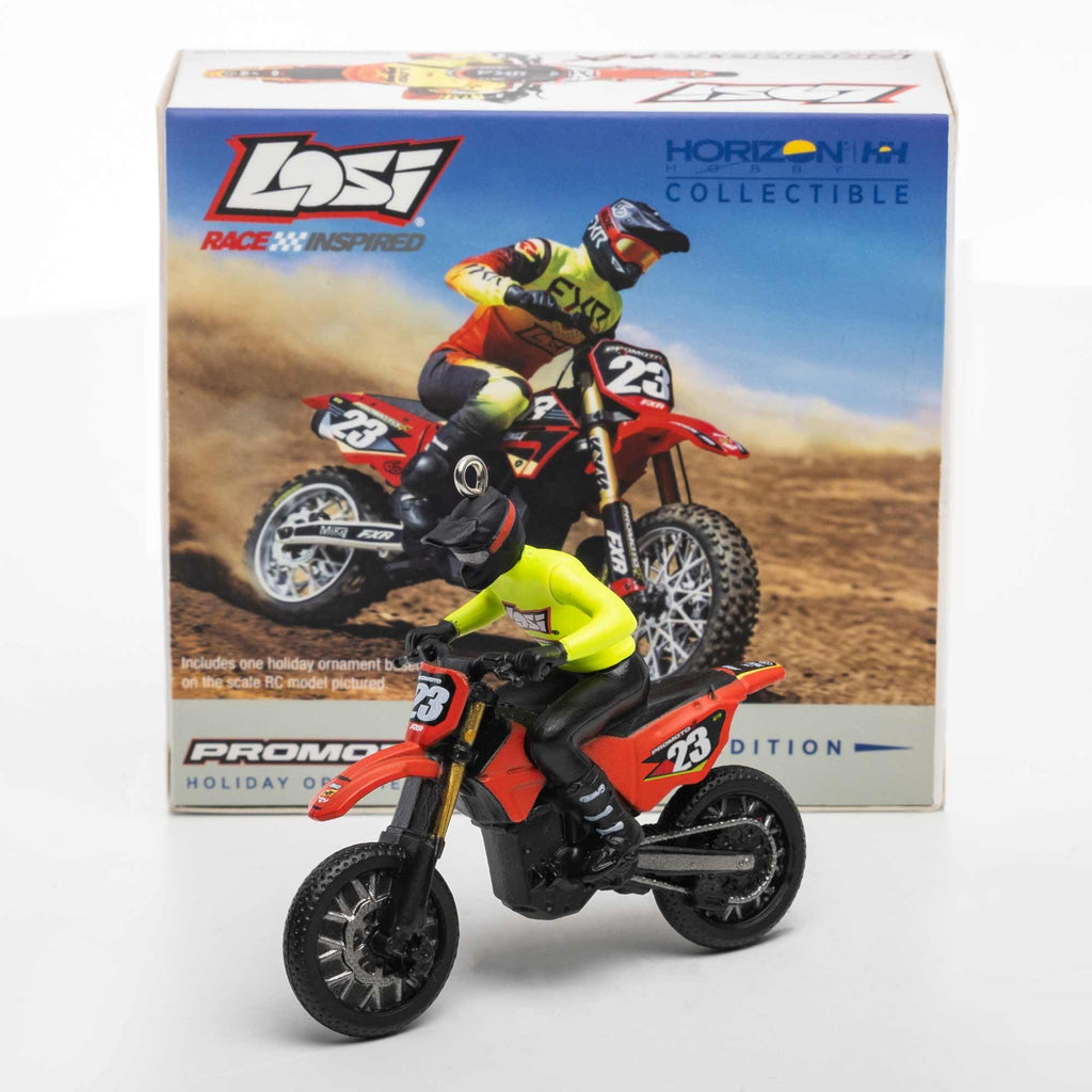Horizon Hobby 23ORNSUR LOSI Promoto-MX Holiday Ornament 2023