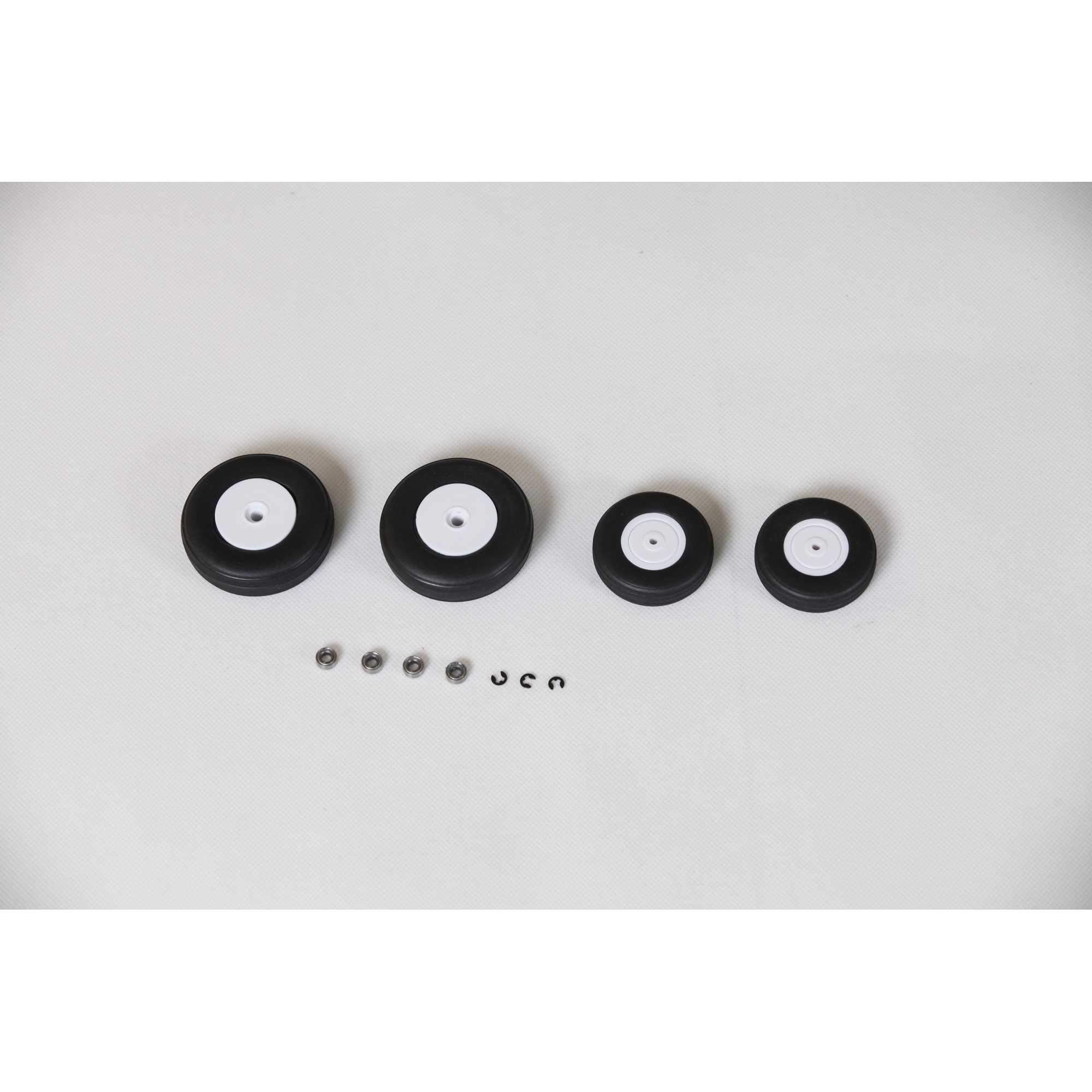 E-Flite EFL3985 Wheel Set:F-18 80mm EDF