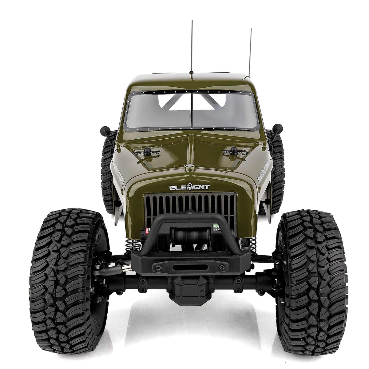 Associated 40117C Enduro Ecto Trail Truck, green RTR LiPo Combo