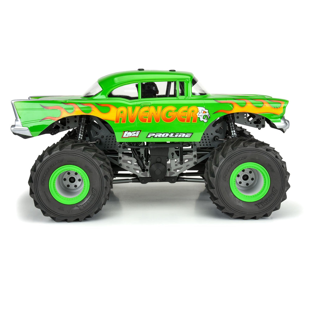Pro-Line 363000 1957 Chevy Bel Air "Avenger Edition" Clear Body for Losi LMT, Crawler, 1/8 MT