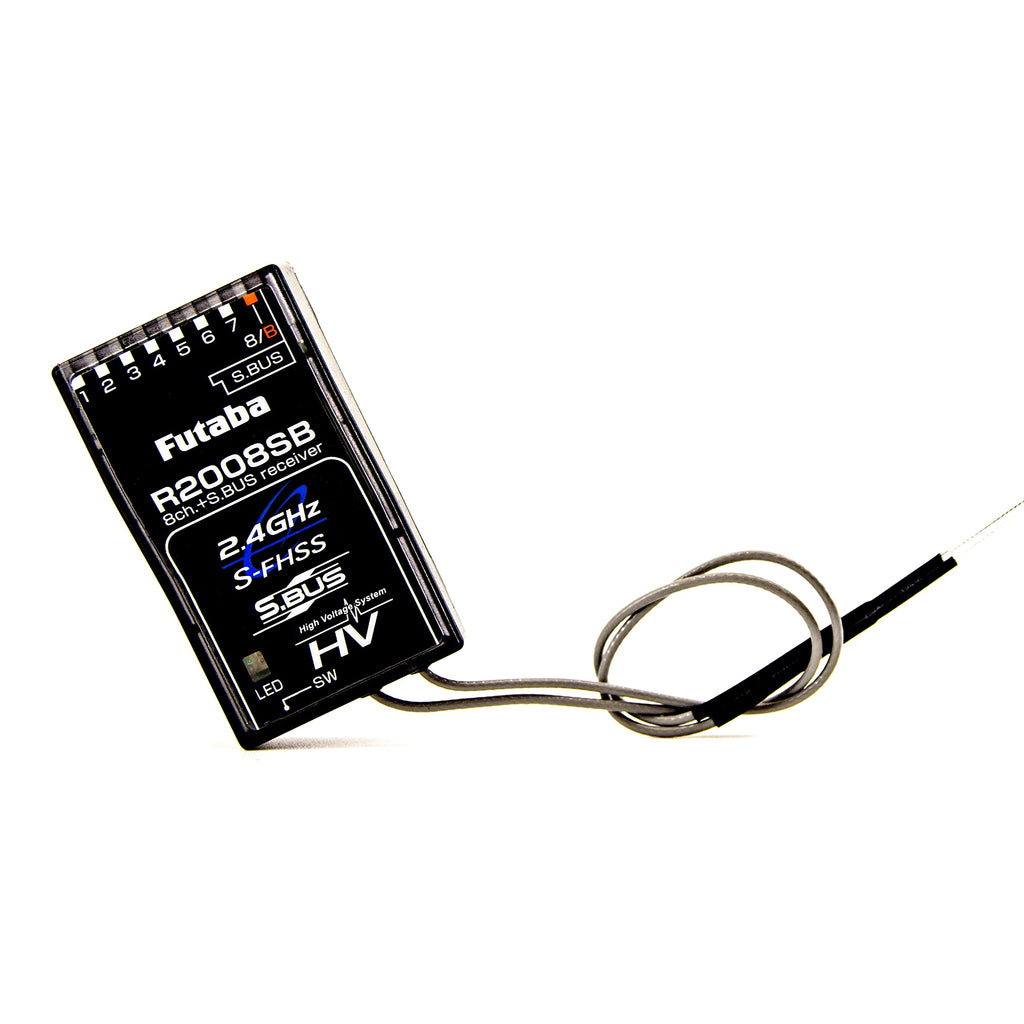 Futaba 01102242-3 R2008SB 2.4GHz S-FHSS S.Bus High Voltage Receiver