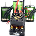 Castle Creations 010-0166-13 Copperhead 10, Sensored 1412-3200KV 5mm Combo
