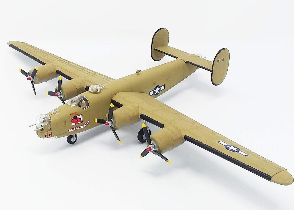 Atlantis H218 B-24J Liberator Bomber Buffalo Bill Model Kit 1/92
