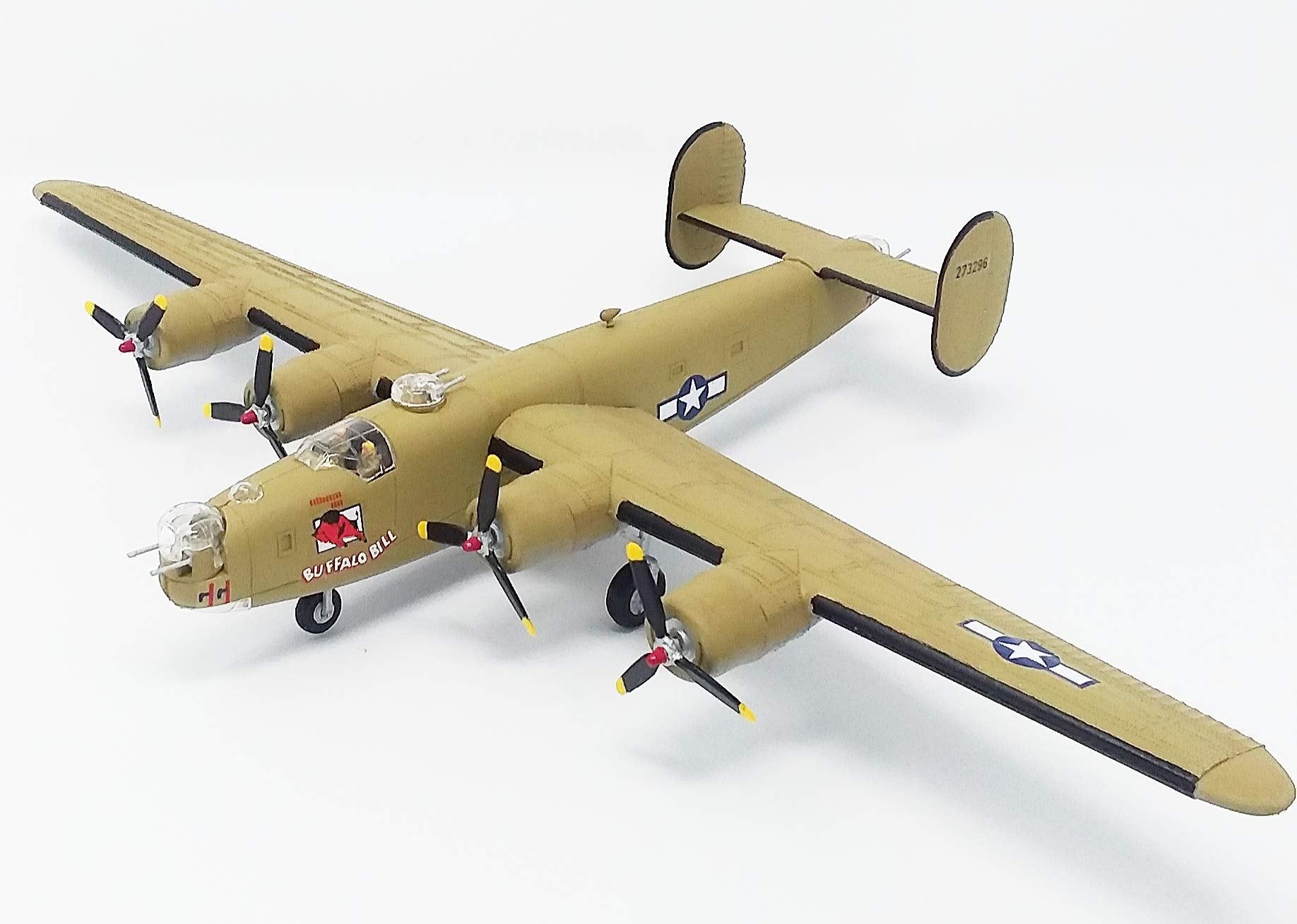 Atlantis H218 B-24J Liberator Bomber Buffalo Bill Model Kit 1/92
