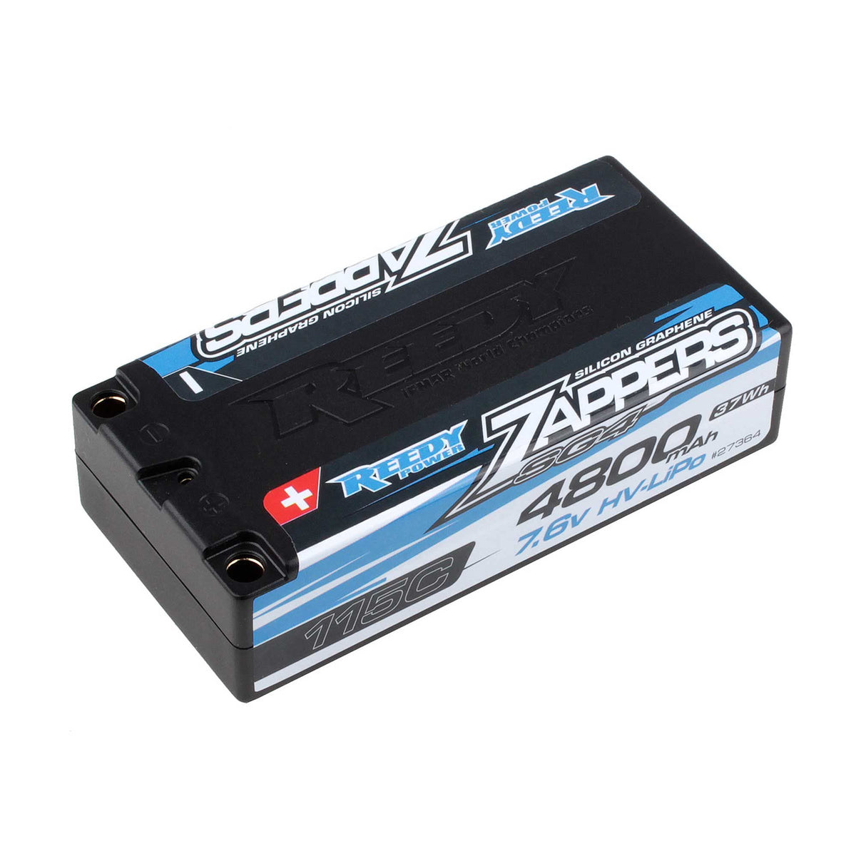 Team Associated 27364 Zappers SG4 4800mAh 115C 7.6V Shorty Battery