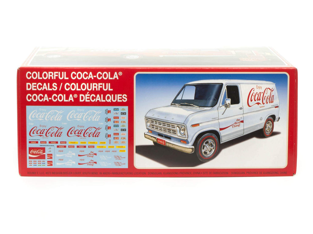AMT 1173 1/25 1977 Ford Van with Vending Machine Coca-Cola Model Kit