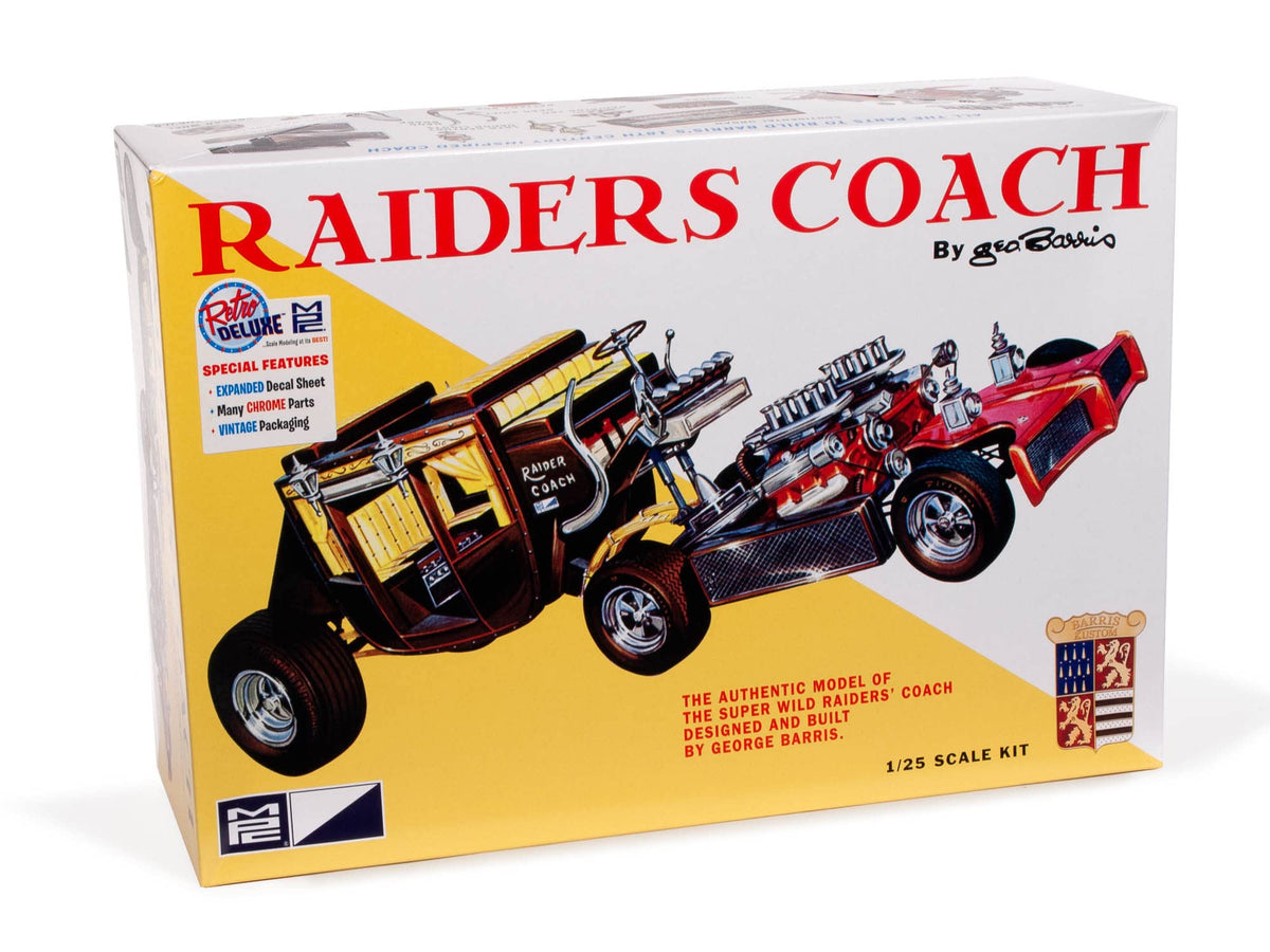 MPC 977 1/25: George Barris Raiders Coach Model Kit
