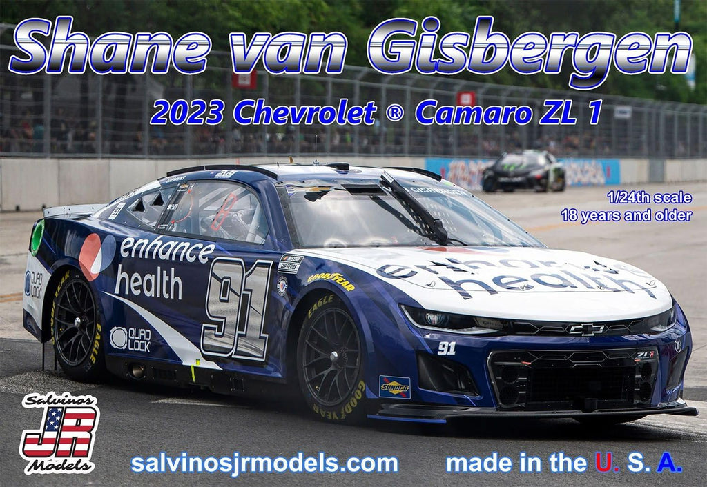 Salvinos JR Models THC2023SVG Trackhouse Racing, 2023 Shane Van Gisbergen Camaro