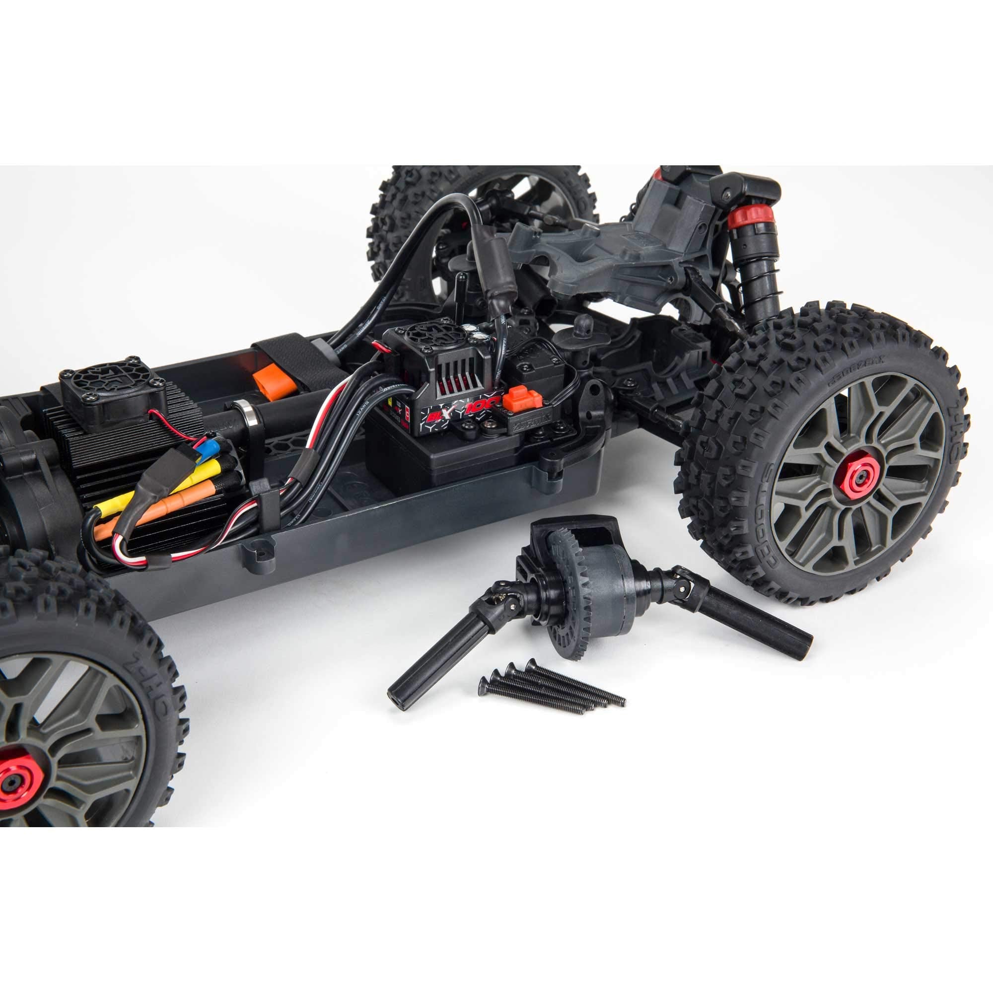 Arrma 4306V3B TYPHON 3S BLX 4wd Buggy Red Exp