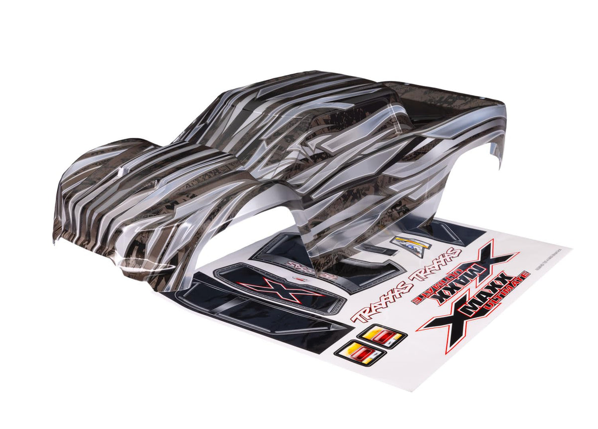 Traxxas 7868X X-Maxx Ultimate ProGraphix Body Clear w/ Decals