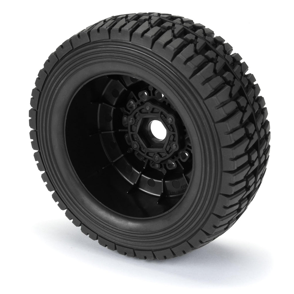 Pro-line Racing 1022410 1/7 Mirage TT BELTED F/R Tires MTD 17mm Black Raid (2): Mojave 6S, UDR
