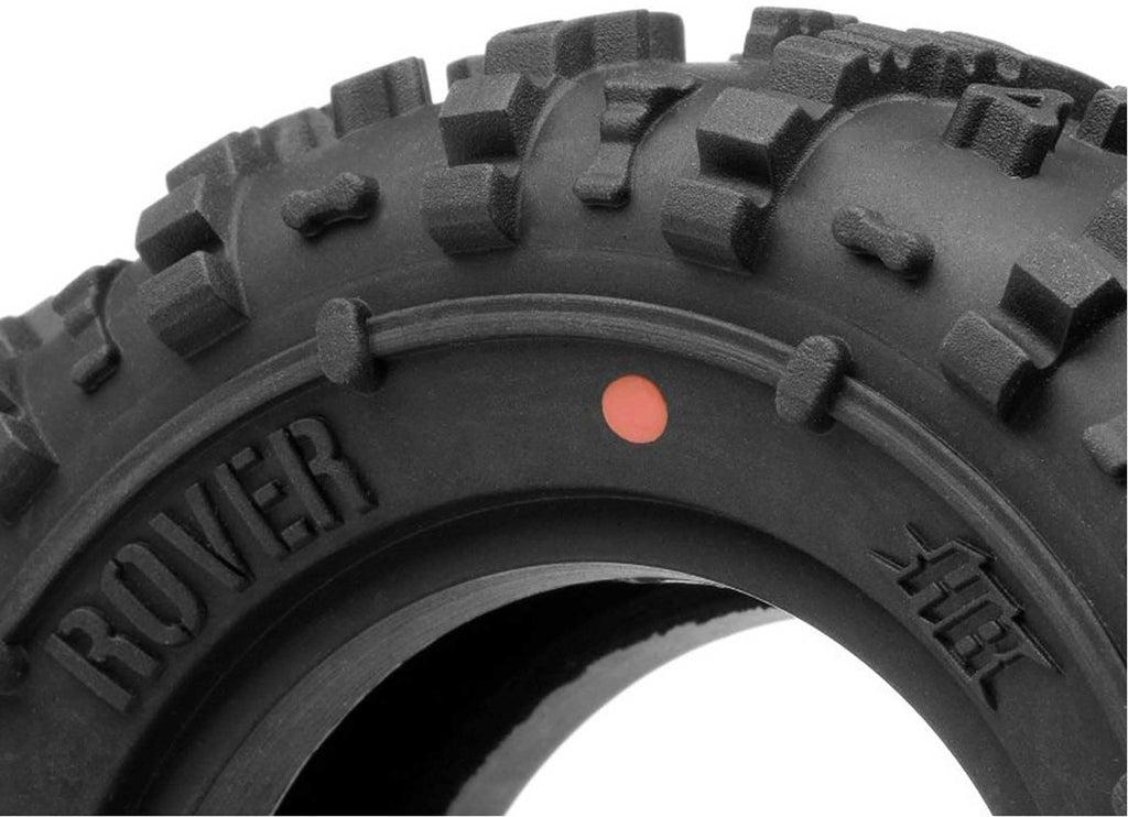 HPI Racing 67913 Rover 1.9 Tire (Red/Rock Crawler/2pcs)