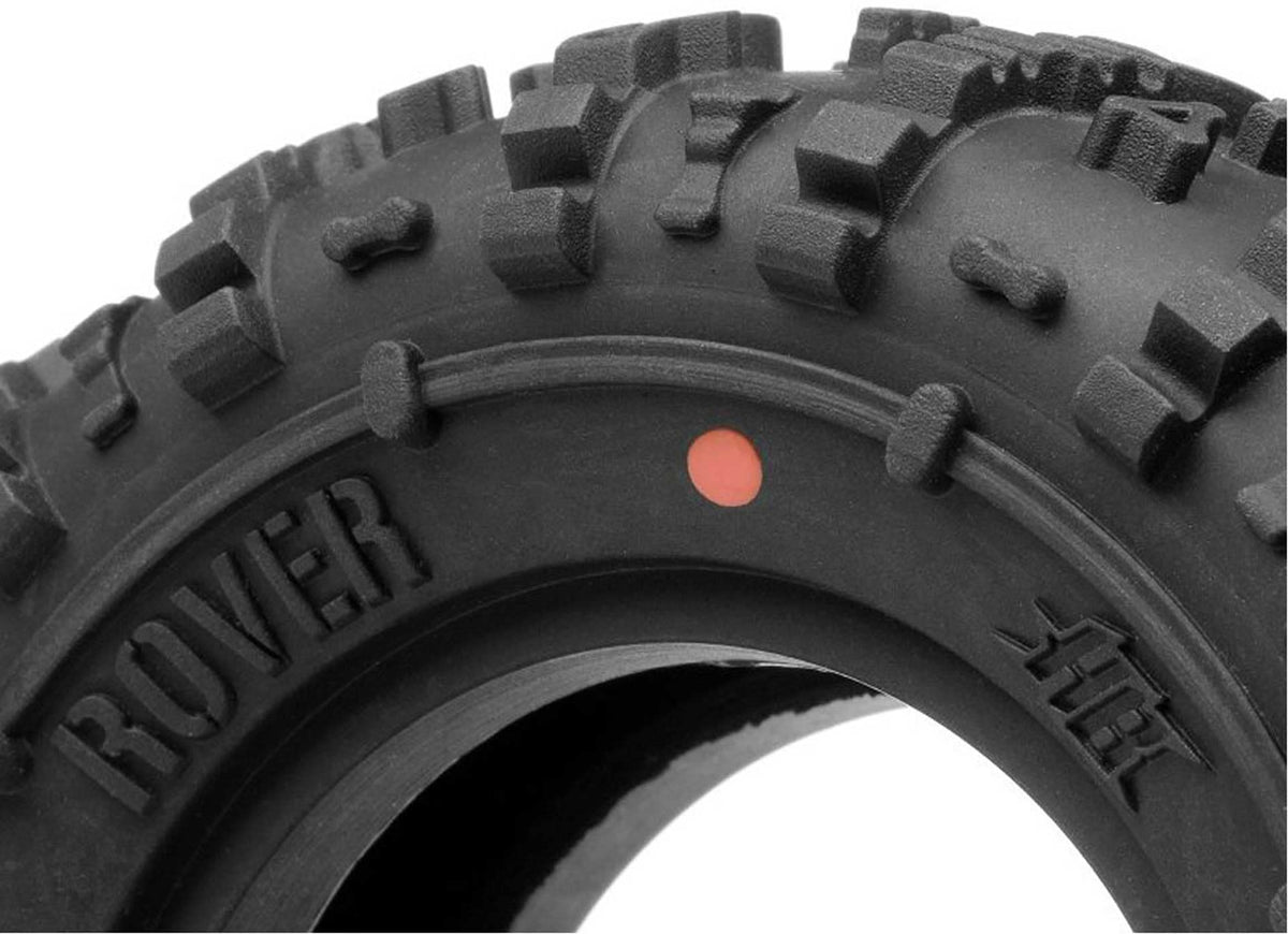 HPI Racing 67913 Rover 1.9 Tire (Red/Rock Crawler/2pcs)