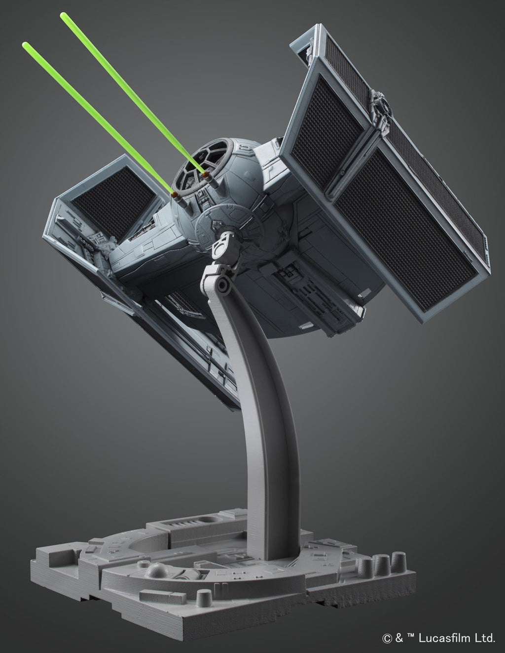Bandai 191407 Tie Advanced x1 "Star Wars", Bandai Star Wars 1/72 Plastic