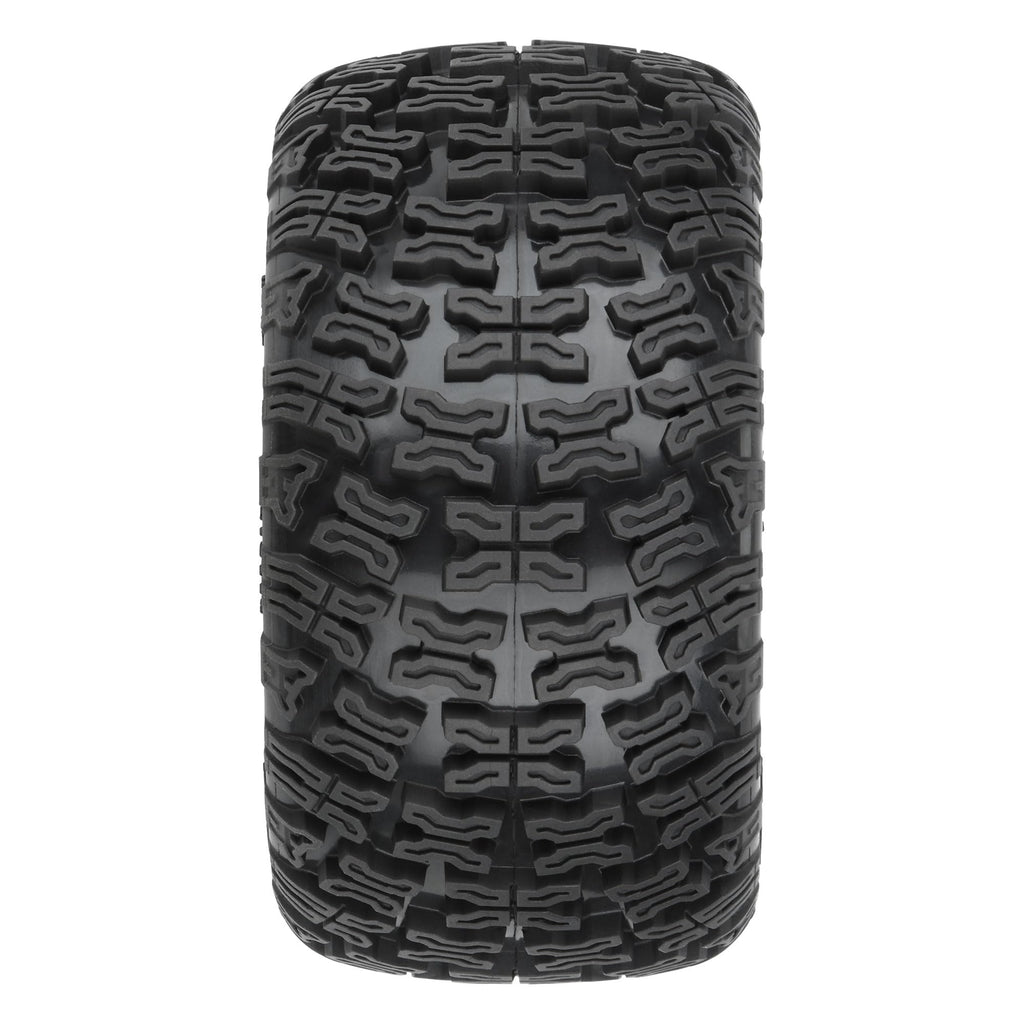 Pro-Line 1023910 Bonesaw 2.8" All-Terrain Truck Tires Mounted on Raid Black 6x30 Removable Hex (12mm & 14mm) Wheels (2) for Vorteks 4x4 and other 1/10 Trucks Front or Rear
