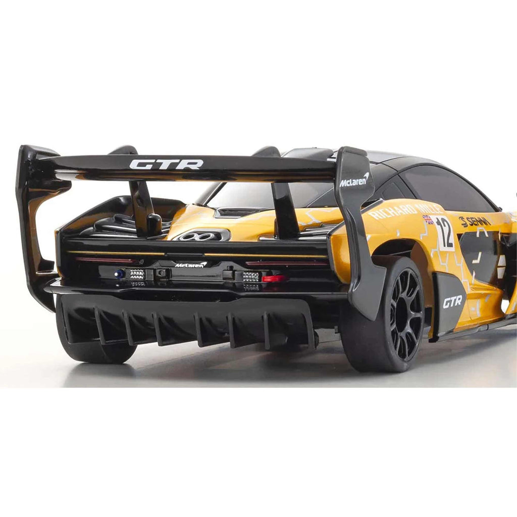 Kyosho 32340OR Mini-Z MR-03 RWD McLaren Senna GTR ReadySet, Orange