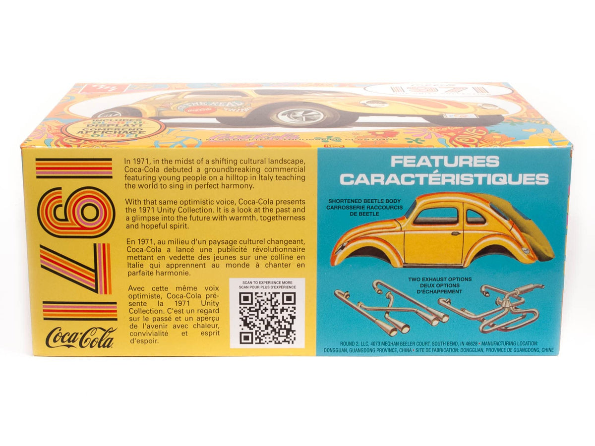 AMT 1284M VW Superbug Gasser Coca-Cola Unity Collection 1/25 Model Kit New