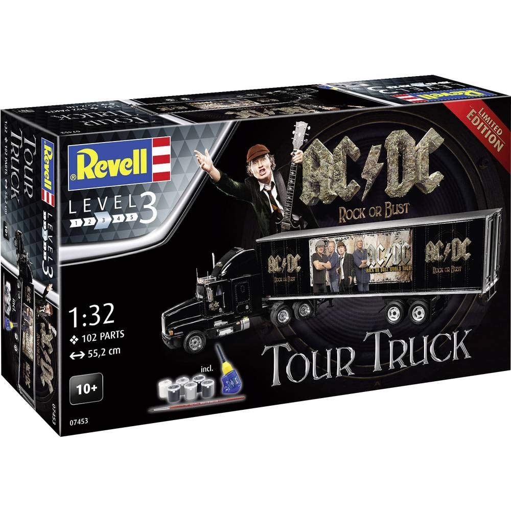Revell 80-7453 1/32 AC/DC Tour Truck - Gift Set