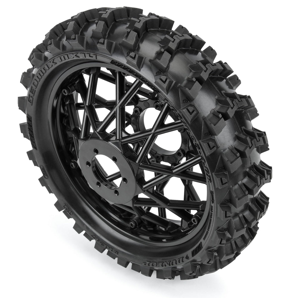 Pro-Line 1024710 Dunlop Geomax MX14 V2 Bead CR4 Rear Tire MTD Bullyspoke Black: Promoto-MX