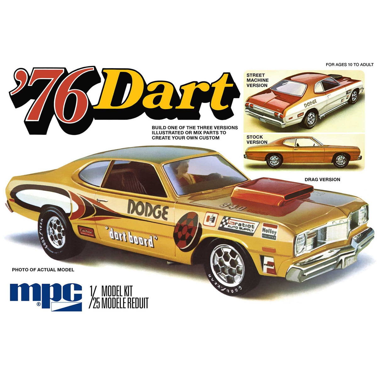 MPC 925 1/25 1976 Dodge Dart Sport Model Kit
