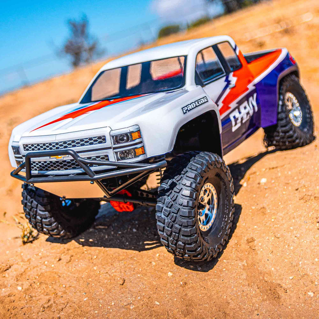 Pro-Line 360100 1/10 2015 Chevy Silverado Pre-RNR Clear Body 12.3" WB