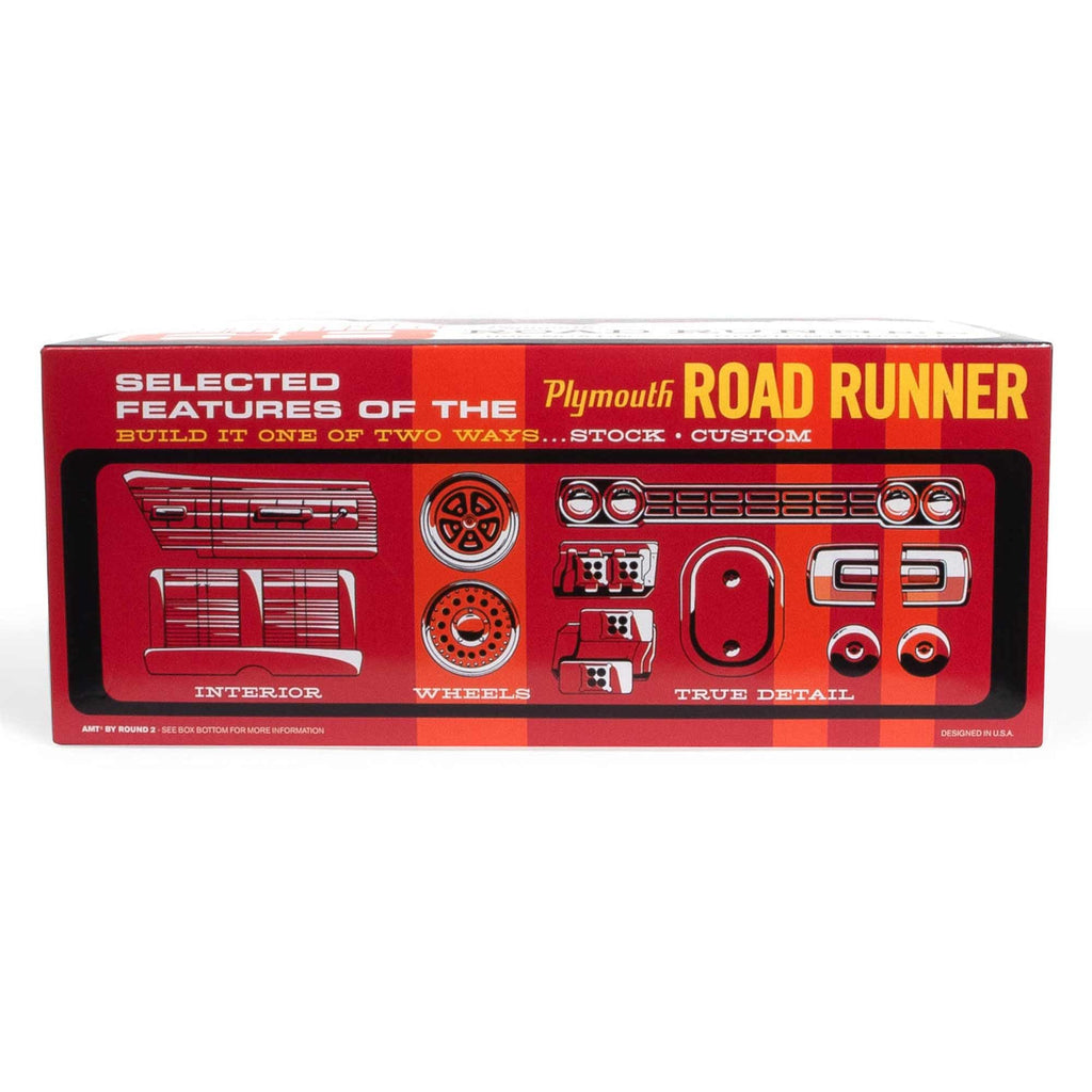 AMT 1363 1968 Plymouth RR Customizing Kit Model Kit