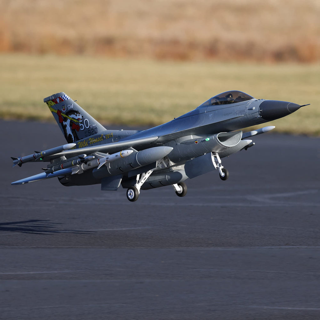 E-Flite EFL87850 F-16 Falcon 80mm EDF BNF Basic Airplane w/SMART and SAFE Select