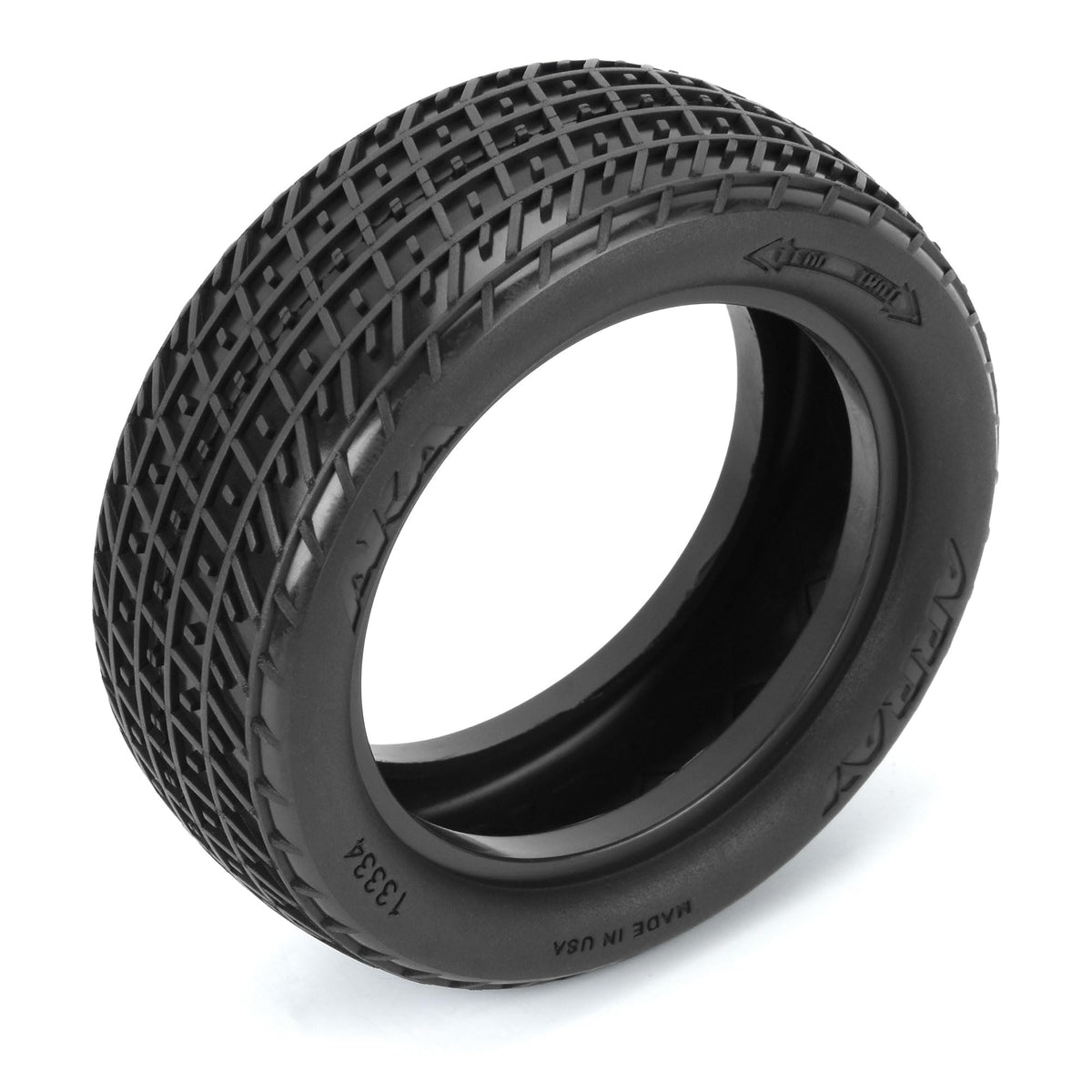 AKA 13334KR Array 2.2" Medium Soft Dirt Oval Buggy 2WD/4WD Front Tires (2)