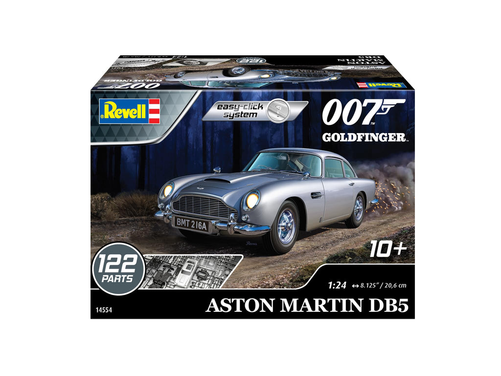 Revell 145549090 1/24 ASTON MARTIN DB5 JAMES BOND Model Kit