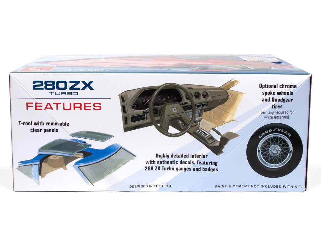 AMT 1372 1981 Datsun 280 ZX Turbo Model Kit