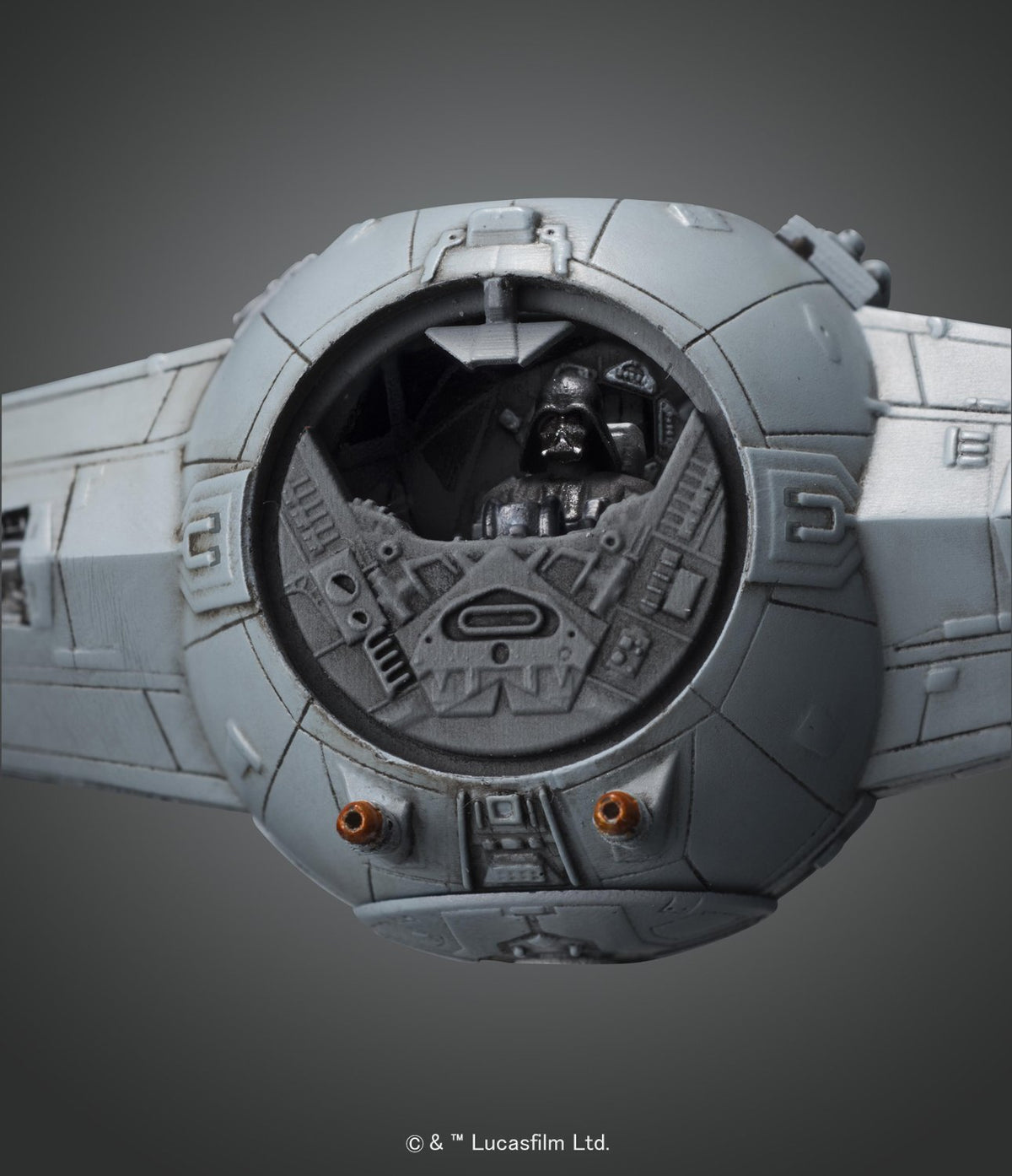 Bandai 191407 Tie Advanced x1 "Star Wars", Bandai Star Wars 1/72 Plastic