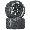 DuraTrax DTXC3522 Sixpack MT 2.8 Truck 2WD Mntd 1/2 Offset C2 Blk (2)