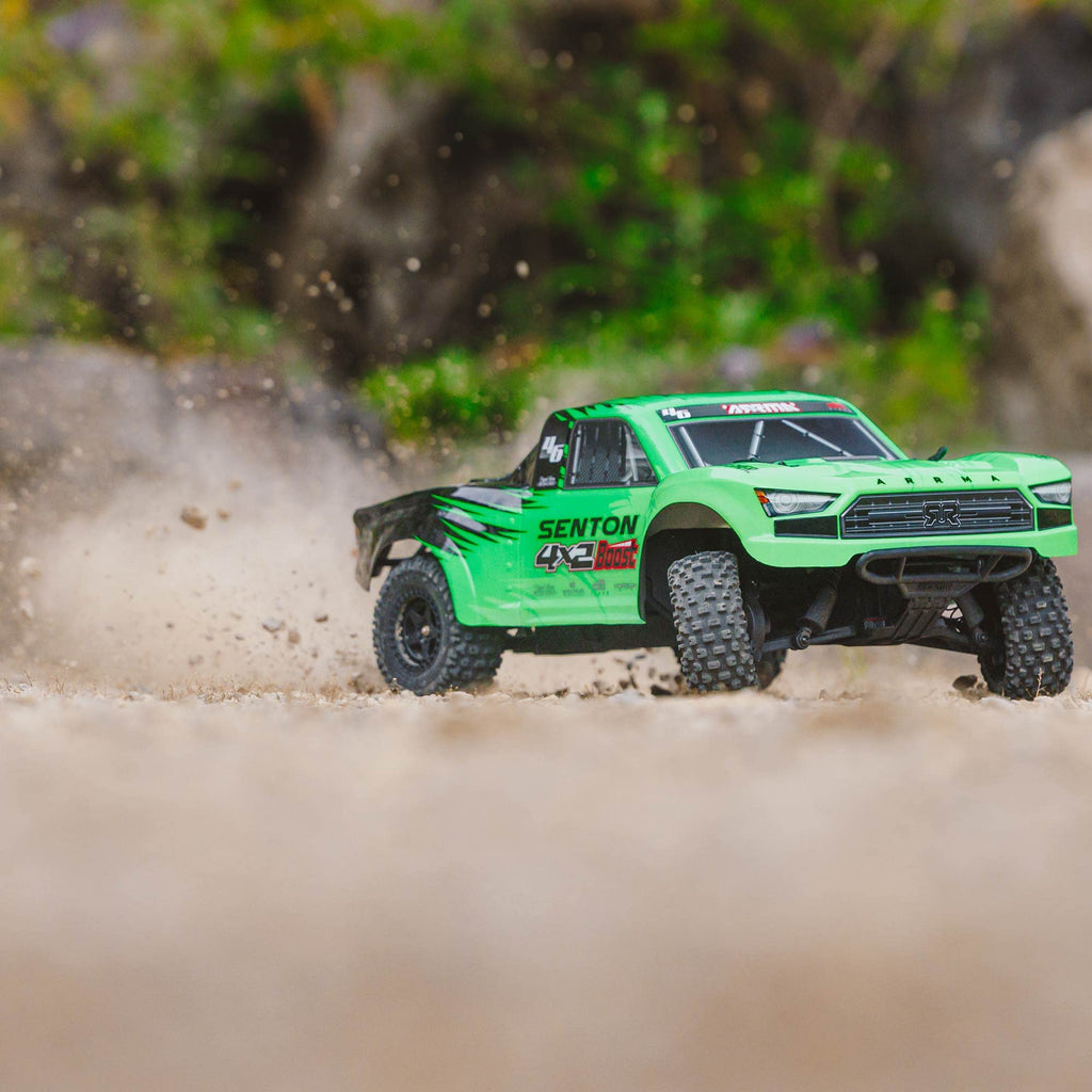 ARRMA RC Truck 1/10 SENTON 4X2 Boost MEGA 550 Brushed Short Course Truck RTR