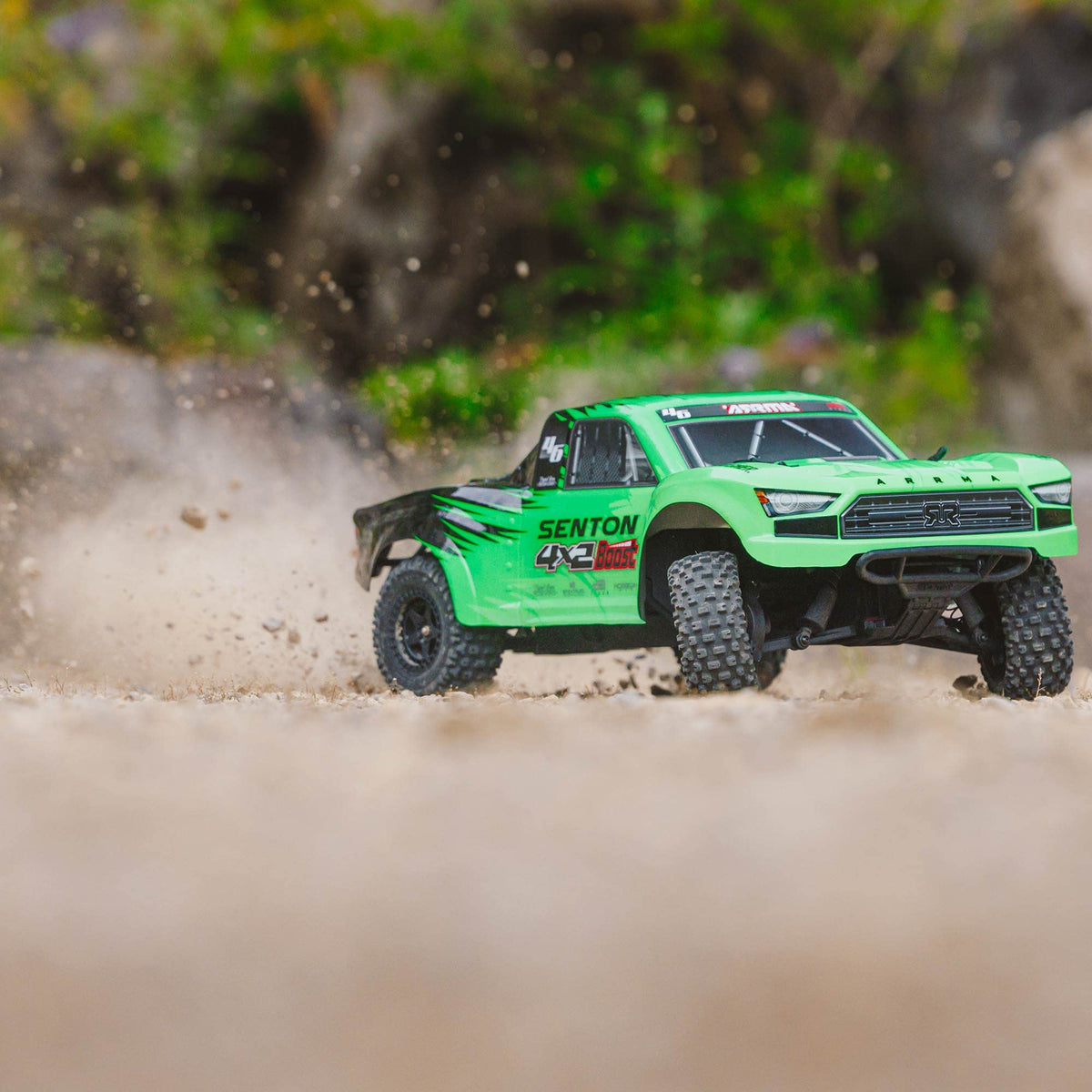 ARRMA RC Truck 1/10 SENTON 4X2 Boost MEGA 550 Brushed Short Course Truck RTR