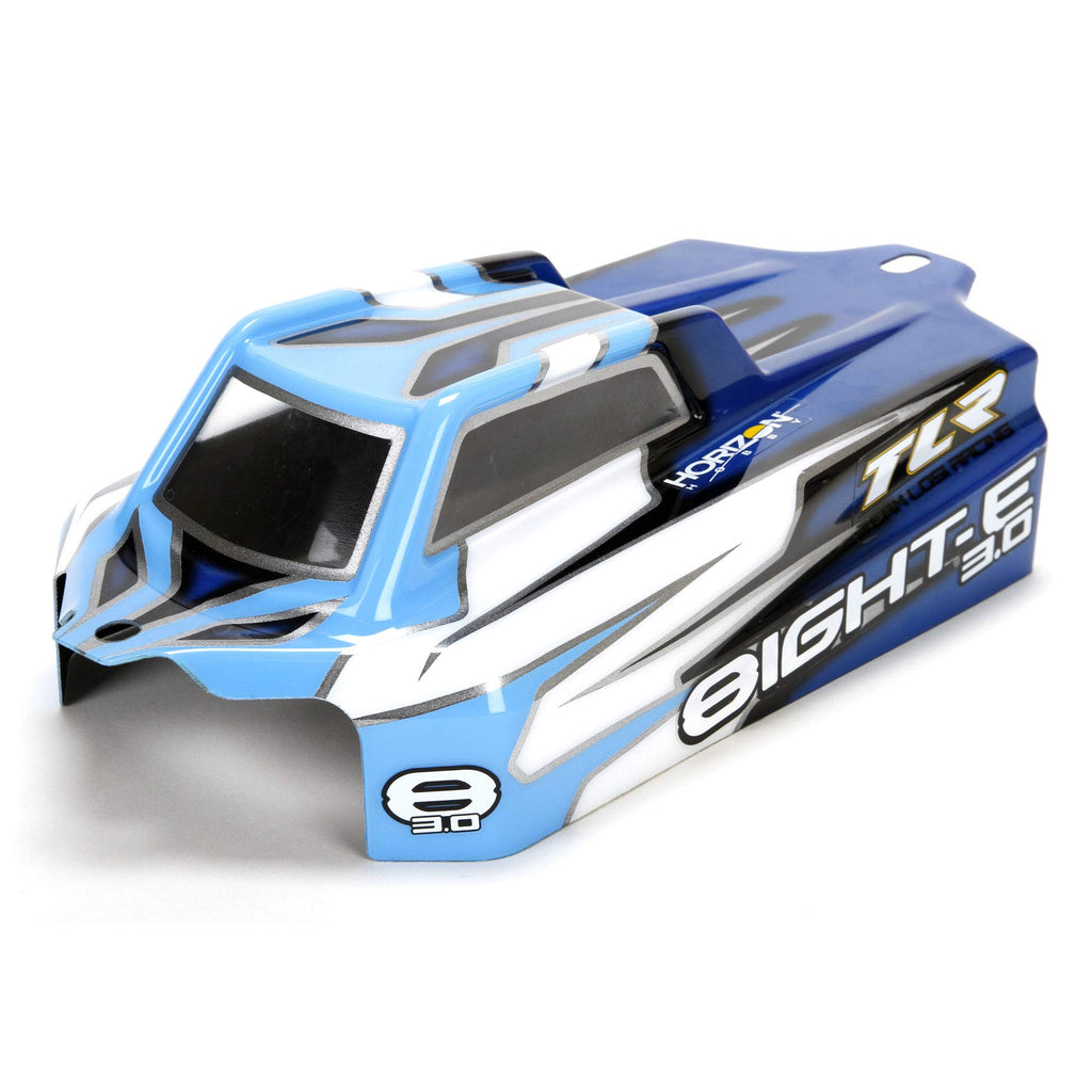 Team Losi Racing TLR340002 Clear Un-Painted Cab Forward Body: 8ight-E Eight 3.0