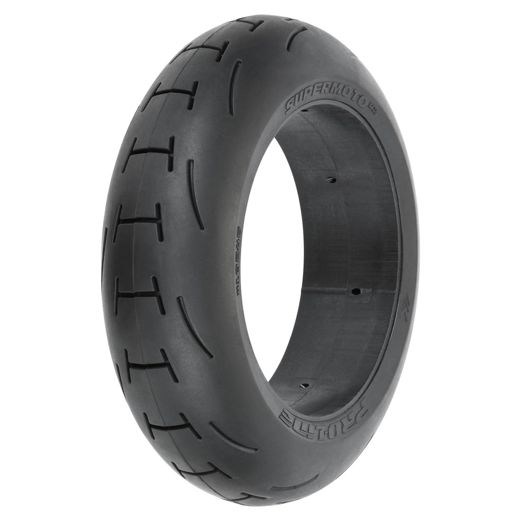 Pro-Line 1024511 Supermoto V2 S3 Rear Tire Mounted on Sleeve for Pro-Spec Supermoto Aluminum Wheel