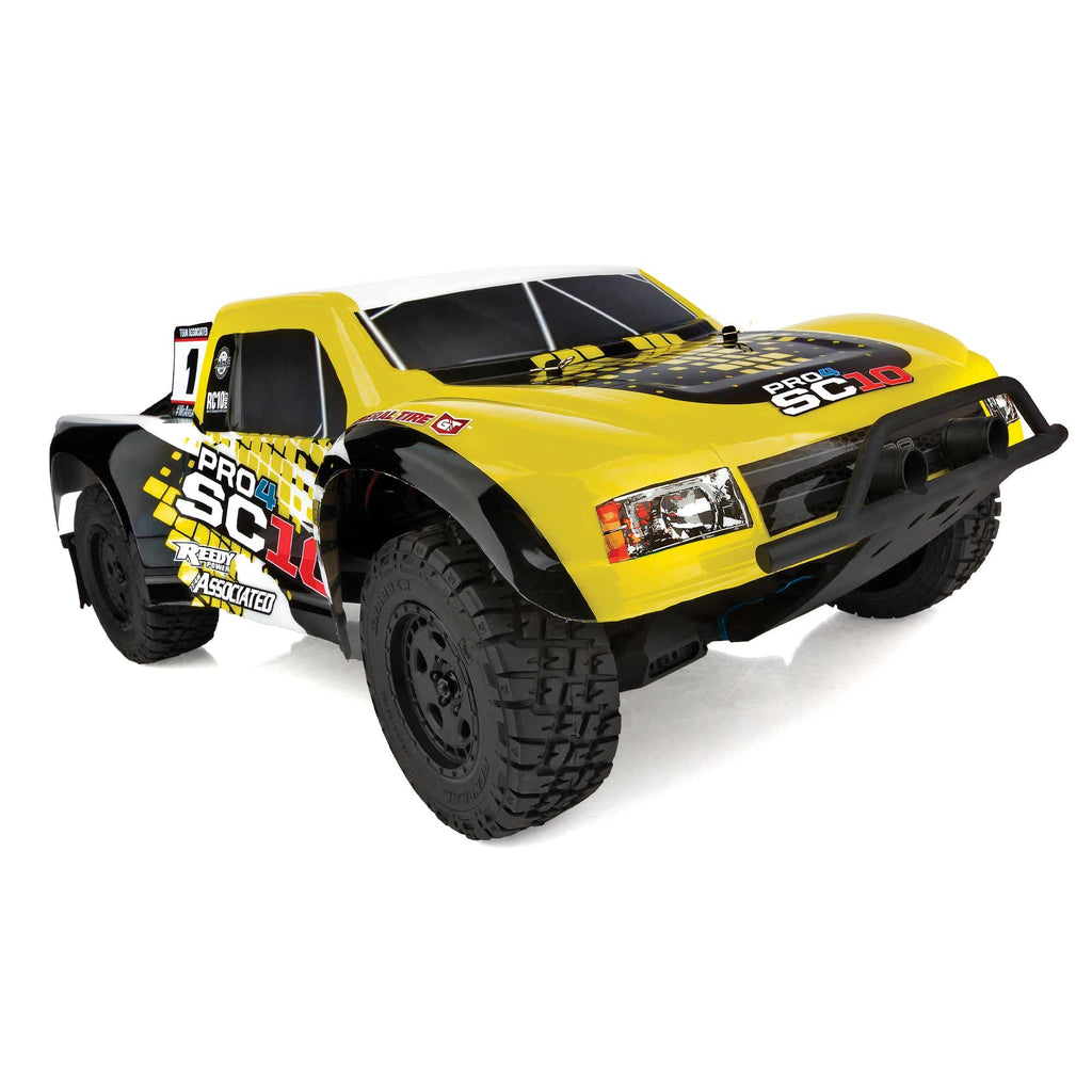 Team Associated 20532C Pro4 SC10 Brushed RTR Combo